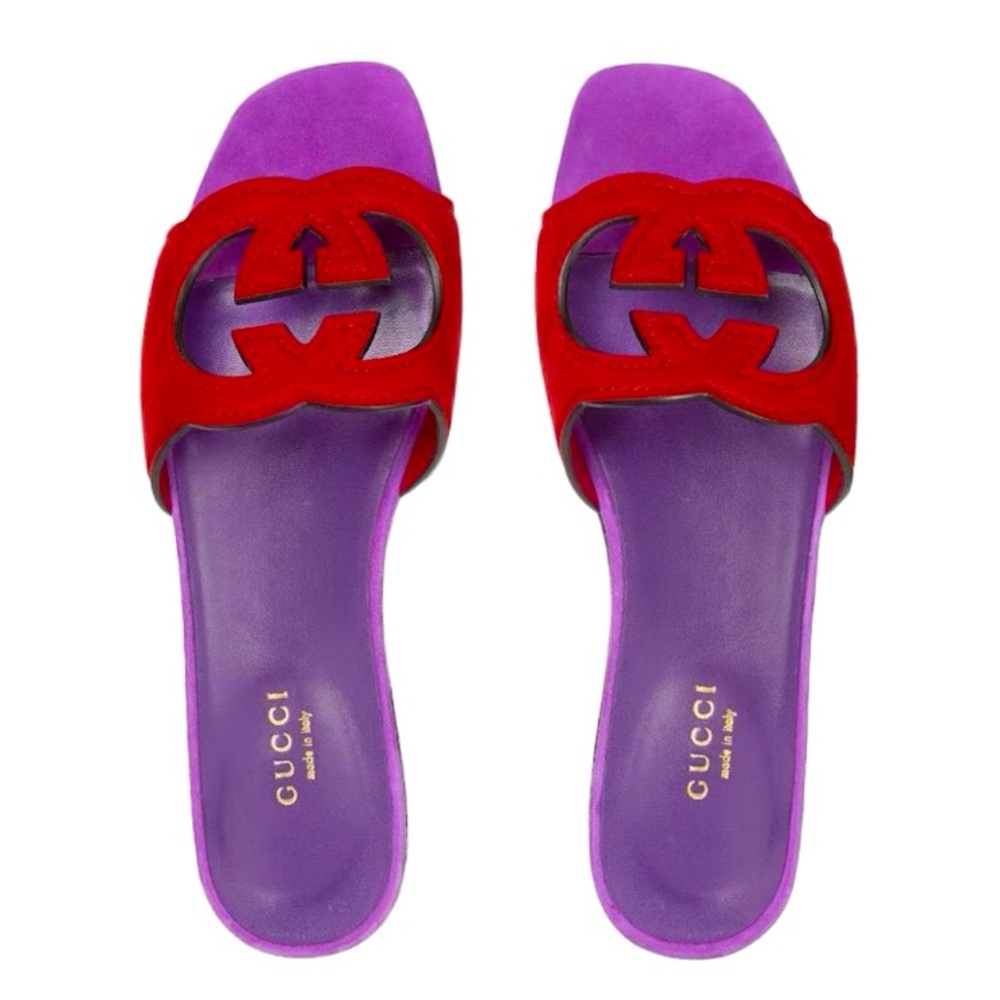 IN SEARCH OF Gucci Interlocking sandals - Size 40.5 or 41